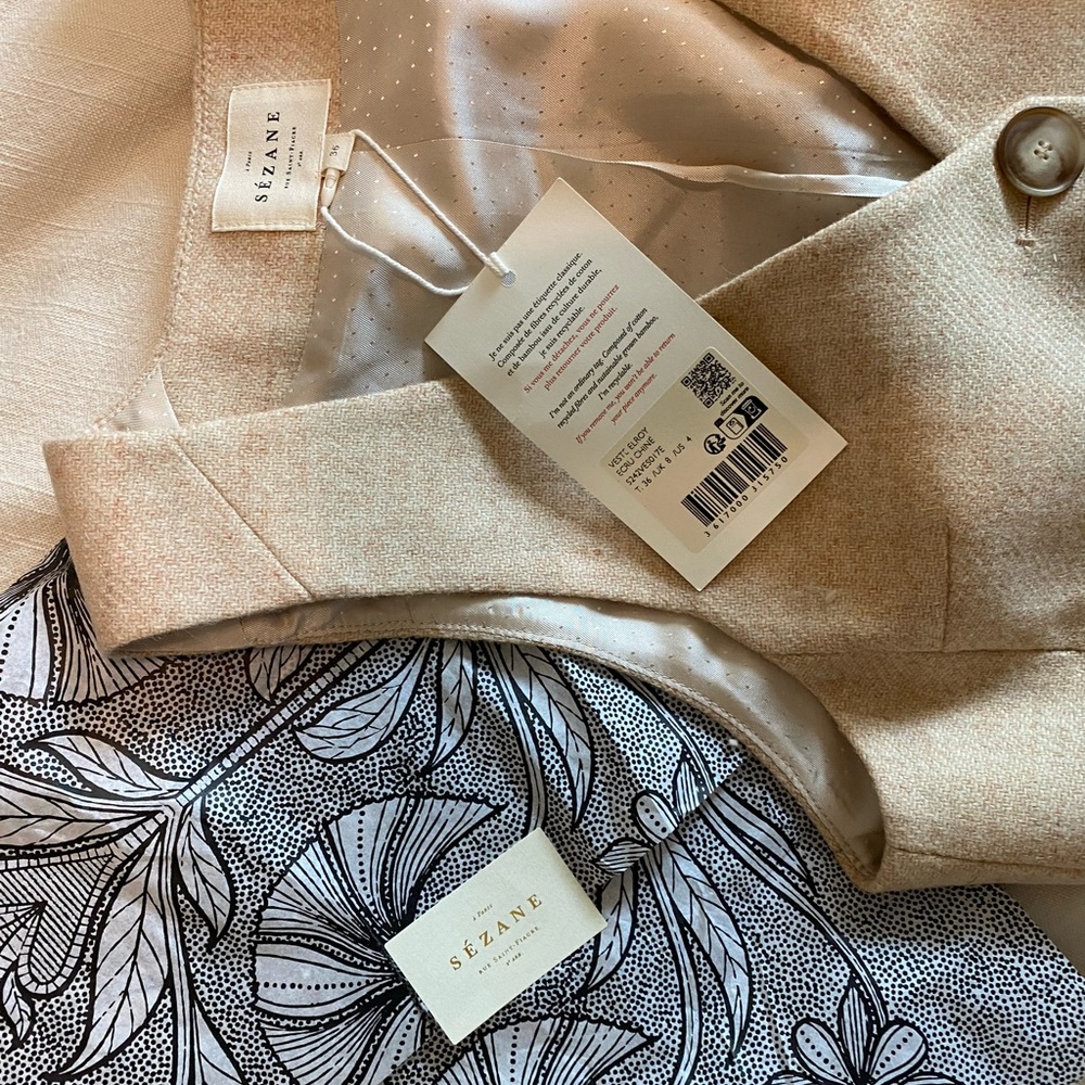 Sézane Elroy Jacket Vest - Picture 4 of 6